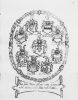 8 Coat of arms of Johan's parents, grandparents and great-grandparents